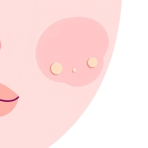 Acne illustration